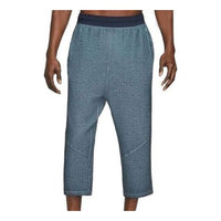 Nike Yoga 3/4 Cropped Training Pants 'Blue' DD2178-437