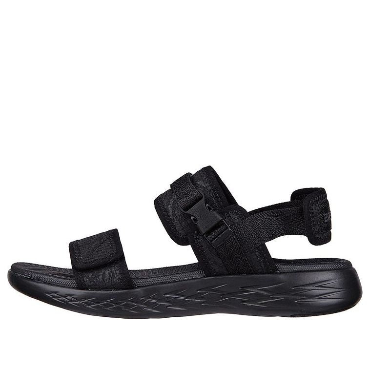 (WMNS) Skechers On-The-Go 600 Sandals 'Black' 140775-BBK