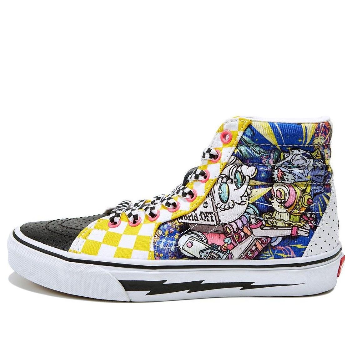 REIKI AND MARTIN x Vans SK8-HI 'Yellow Black' VNZP0000055