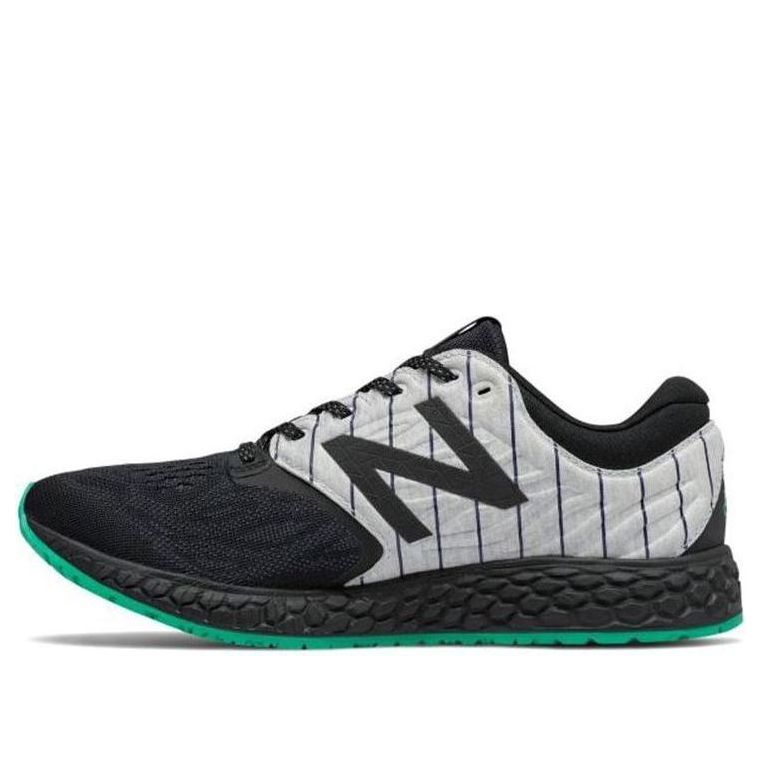 (WMNS) New Balance Fresh Foam Zante v3 Staten Island 'Black White Green' WZANTBX3