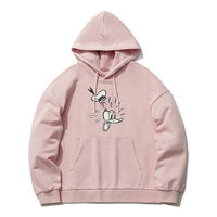 (WMNS) Li-Ning x Disney Cartoon Printing Hoodie 'Pink' AWDR492-4