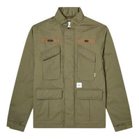 WTAPS Multiple Pockets Stand Collar Cargo Jacket Unisex Brown 192WVDT-JKM04-OD