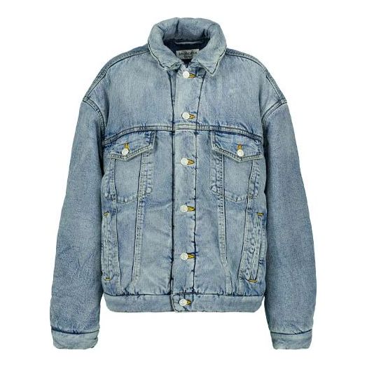 Balenciaga Padded Jacket 'Indigo' 681689TJW924012