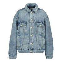 Balenciaga Padded Jacket 'Indigo' 681689TJW924012