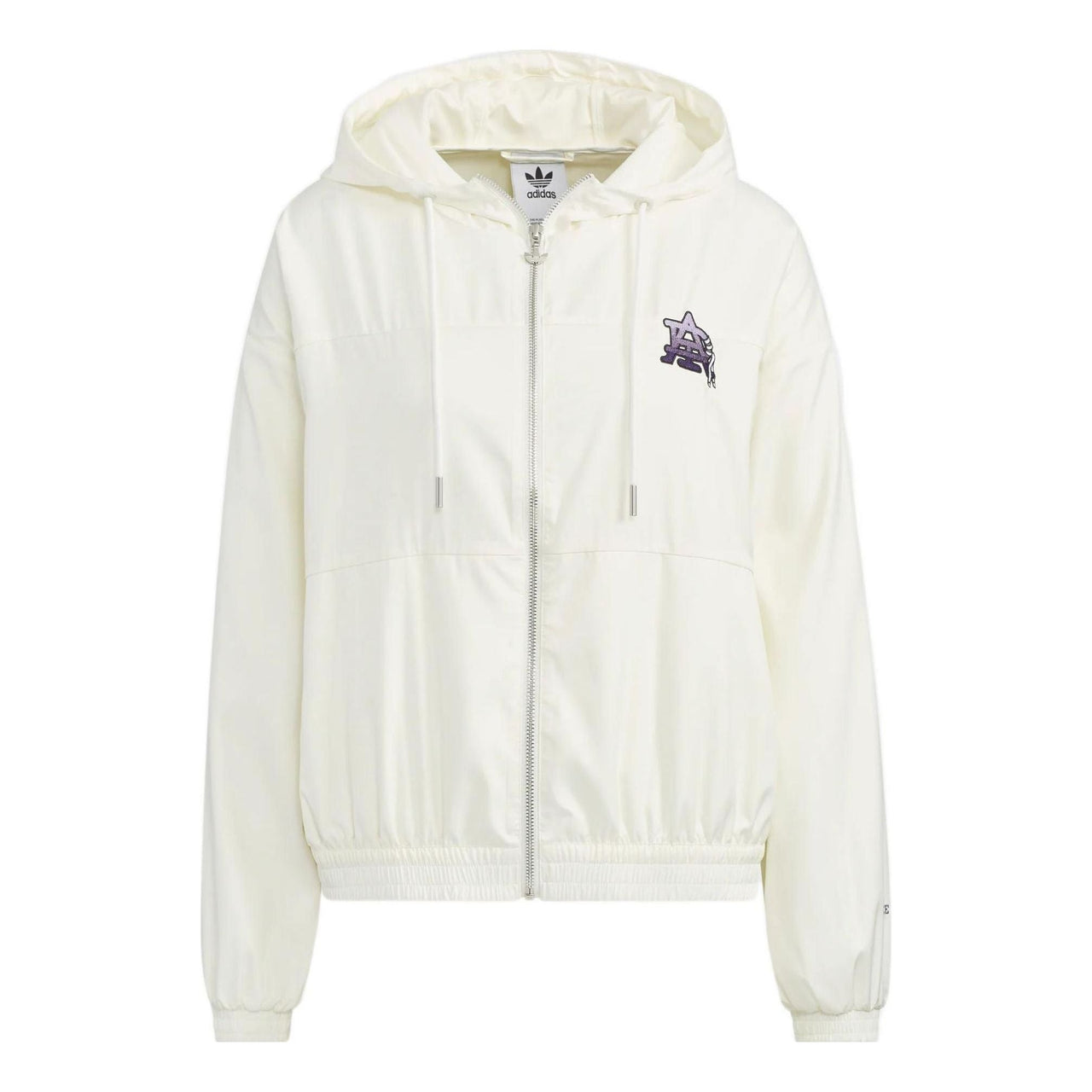 (WMNS) adidas Modern Collegiate Windbreaker Jacket Asia Sizing 'White' HS1933