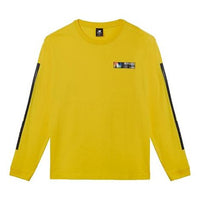 New Balance Crew Neck Sweater Pullover Asia Sizing 'Yellow' AMT03528-ATY