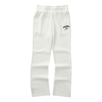 (WMNS) Skechers Casual Series Sweatpant 'White Black' L423W008-0074