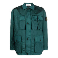 STONE ISLAND Giubbotto Shirt Jacket 'Bottle Green' 781541620-V0053