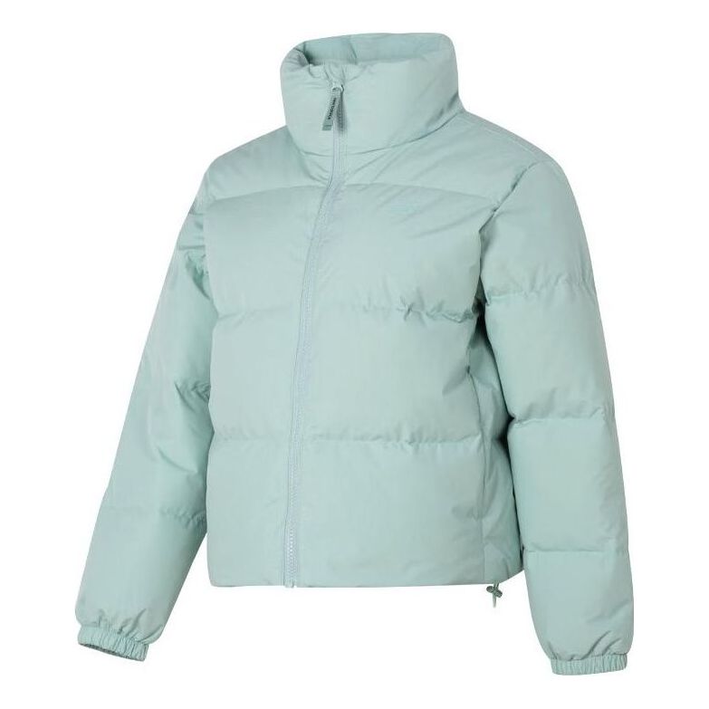 (WMNS) New Balance Classic Short Puffer Jacket Asia Sizing 'Aqua' NPD4E152-MT