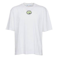 Off-White SS22 Data Flyer Over Skata Tee OMAA120S22JER0060110