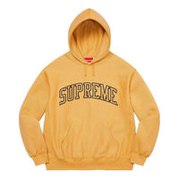 Supreme Glitter Arc Hooded Sweatshirt 'Yellow' SUP-SS23-150