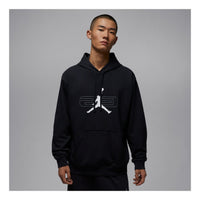 Air Jordan Sport Crossover Fleece Pullover Hoodie 'Black' HQ8695-010