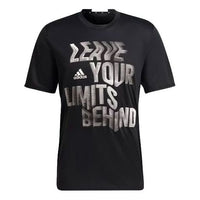 adidas Designed for Movement AEROREADY HIIT Slogan Training T-Shirt 'Black' HN8508