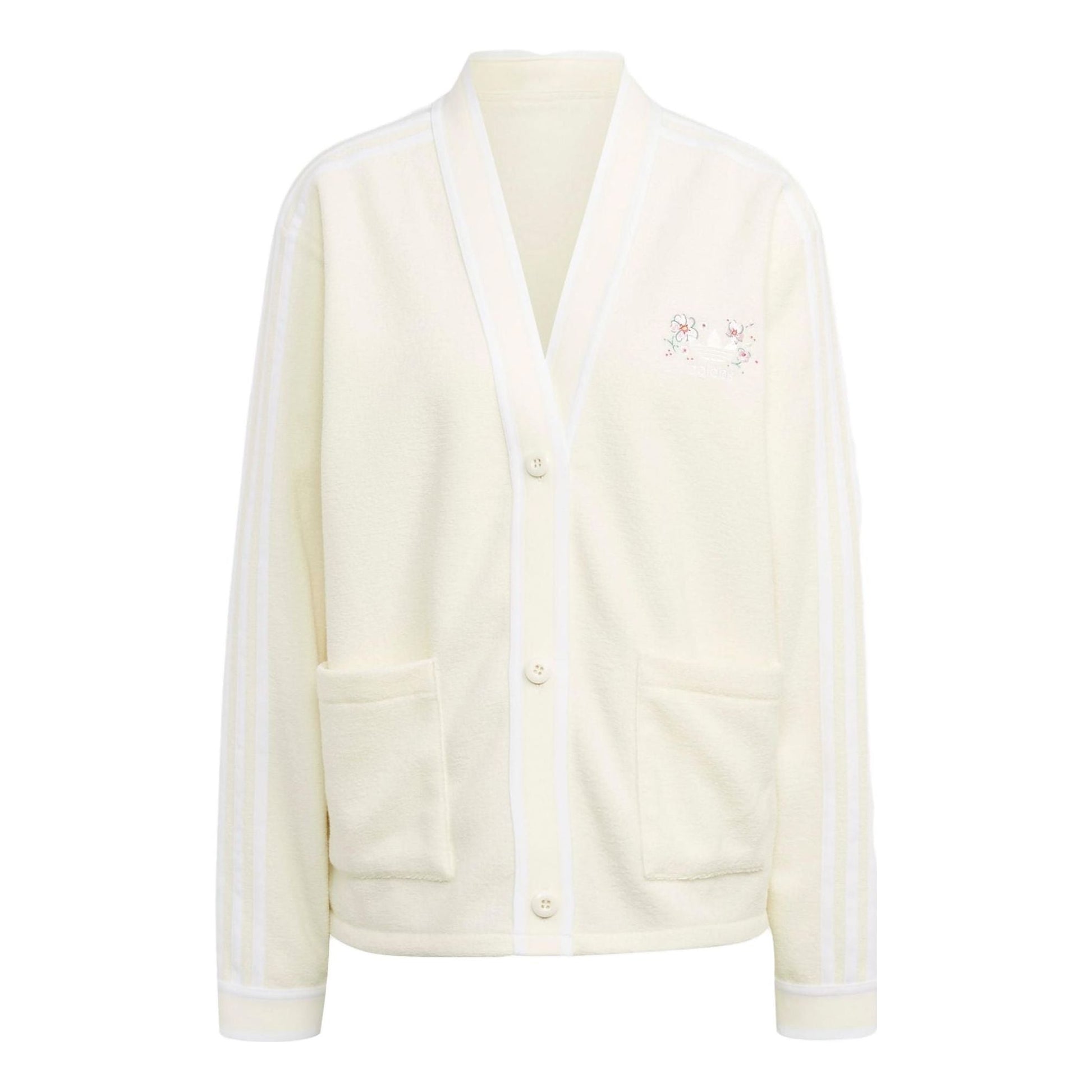 (WMNS) adidas Windbreaker Cardigan 'Beige' IP3761