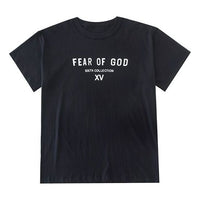 Fear of God Japan limited Alphabet Logo Short Sleeve Unisex Black FOG-SS19-81