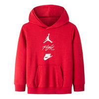 (PS) Air Jordan Logo Flight Hoodie 'Red' DV9526-687
