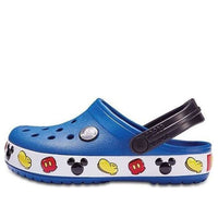 (PS) Crocs Small Crocs Mickey Cozy Non-Slip Sports Blue Sandals 204992-4GX
