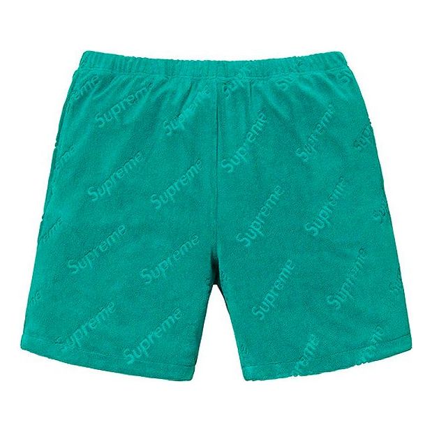 Supreme SS19 Terry Jacquard Logo Short logo SUP-SS19-10448