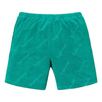 Supreme SS19 Terry Jacquard Logo Short logo SUP-SS19-10448