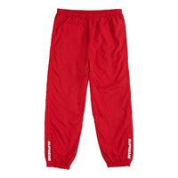 Supreme FW18 Warm Up Pant Red Zipper Small Pants Unisex SUP-FW18-765