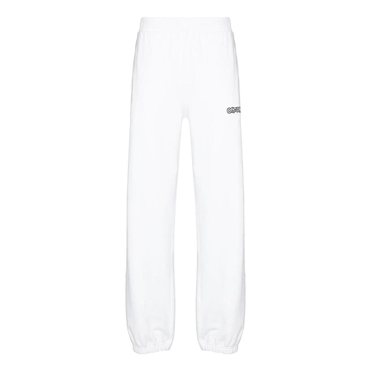 Off-White SS22 Arrow Pattern Sport Pants 'White Black' OMCH029S22FLE0070110