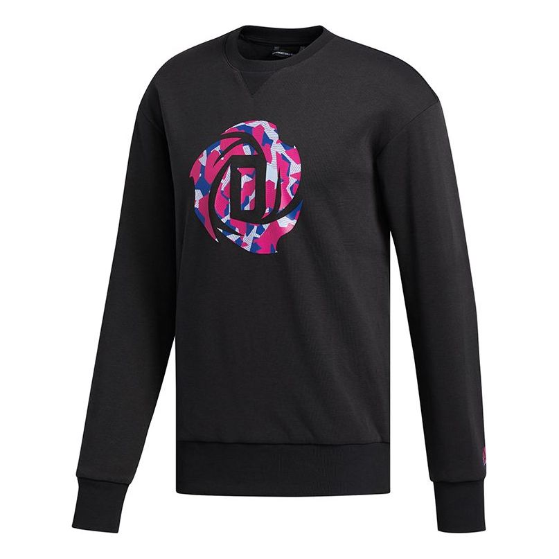 adidas Ros Crew Winter Basketball Sports Pullover Black FM0022
