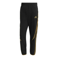 Men's adidas Stripe Logo Bundle Feet Soccer/Football Sports Pants/Trousers/Joggers 21-22 Season Arsenal Black HA5261