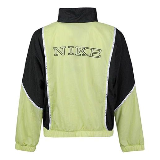 (WMNS) Nike SPORTSWEAR Woven Jacket Green CJ3686-367