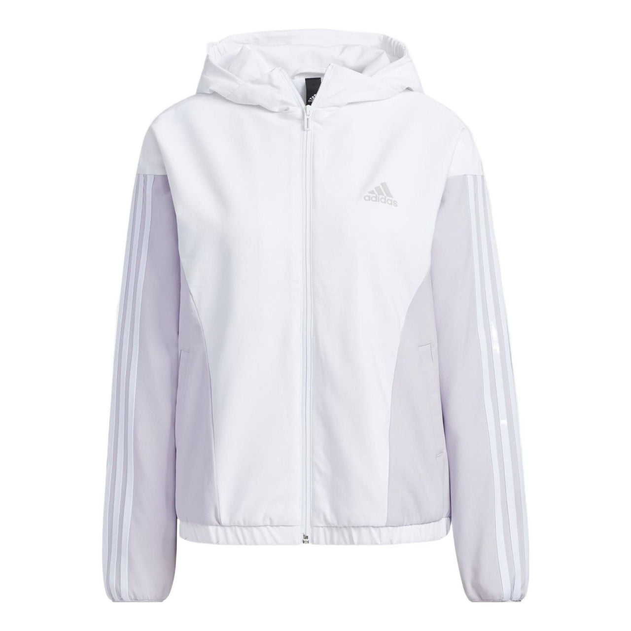 (WMNS) adidas Must Haves Woven Jackets 'White' HY2875