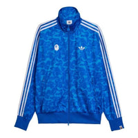 adidas x BAPE Firebird Track Top Asia Sizing 'Blue' JN7118