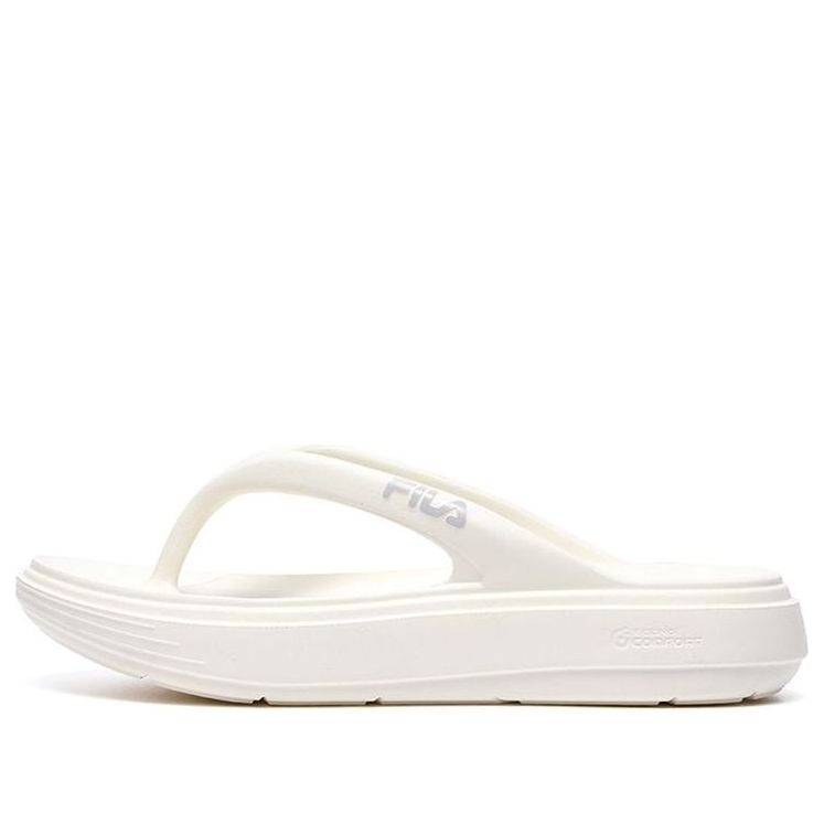 (WMNS) FILA Velvet Slide 'White' F12W226510FGD