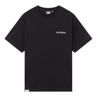 New Balance Casual Tee Asia Sizing 'Black White' 5ED25433-BK