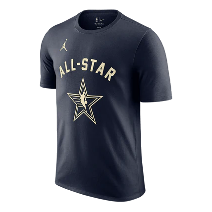 Air Jordan Jayson Tatum 2024 NBA All-Star Weekend Essentia T-Shirt 'College Navy' FQ6449-429