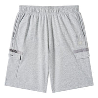 New Balance Logo Print Athletic Shorts Asia Sizing 'Grey' NCNV723041-GR
