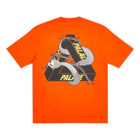 PALACE Hesh Mit Fresh Logo Short Sleeve Unisex Orange PAL-FW20-04