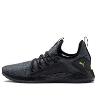 PUMA Nrgy Neko Knit Low Top Running Shoes Black/Green 191093-21
