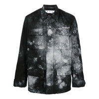 Off-White Arrow Tie Dye overshirt 'Black' OMEA354F22FAB0020501