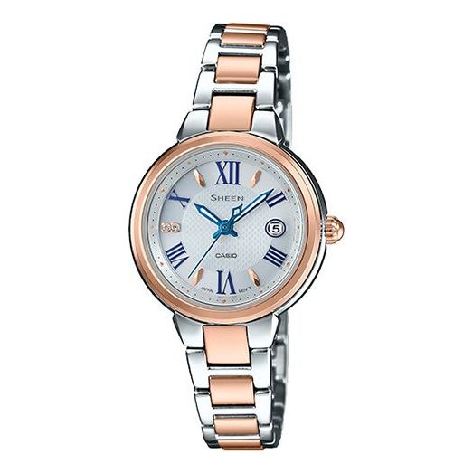 CASIO Waterproof SHEEN Rose Gold Analog SHE-4516SBS-7DUPR