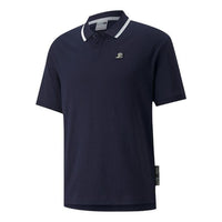 PUMA Team Polo Tee 'Navy' 536945-06