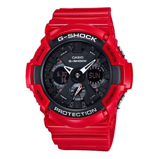 CASIO G-Shock Analog-Digital 'Red' GA-201RD-4A