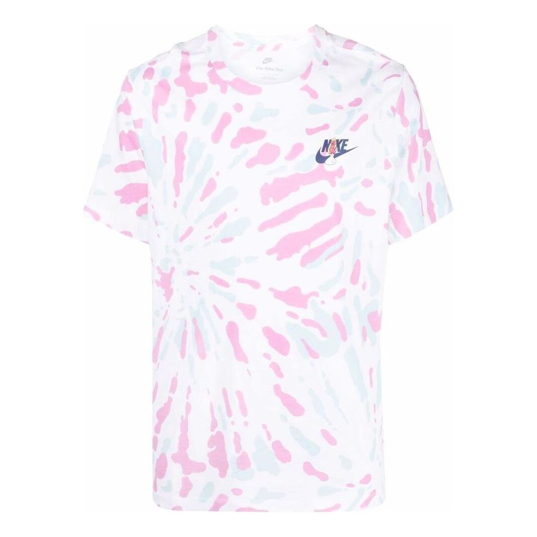 Nike Sportswear NSW Black Light Tie Dye Tee White DM2255-100
