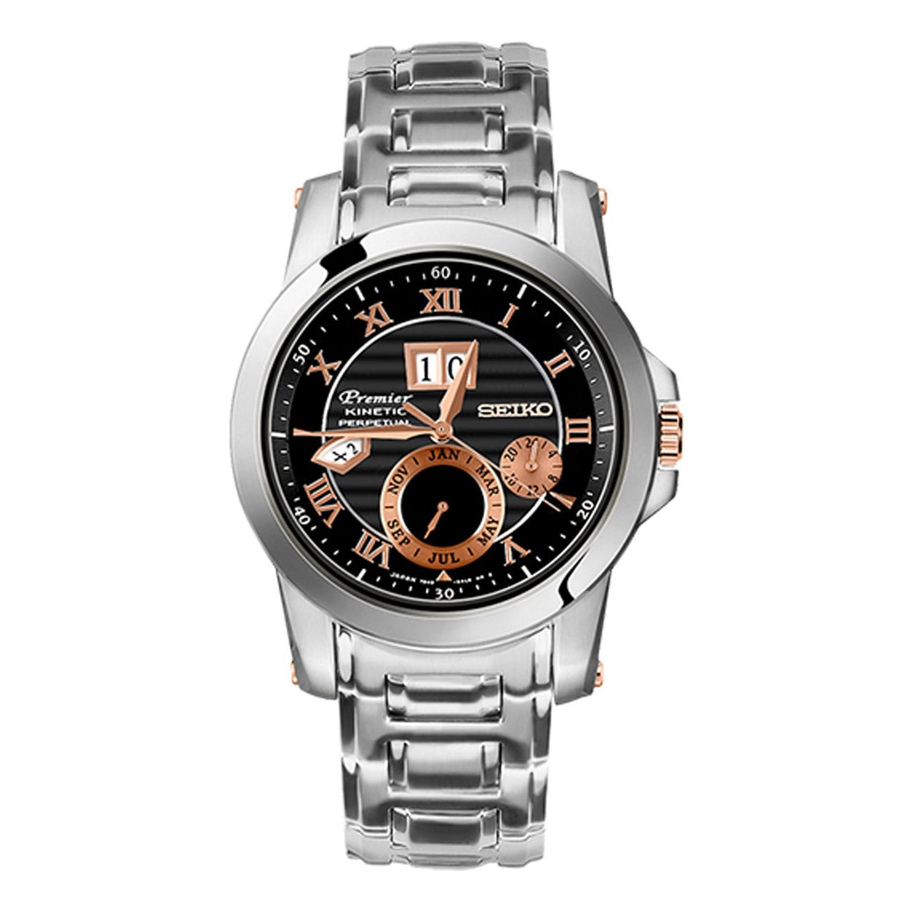 Men's SEIKO Business Casual Steel strip quartz Watch SNP062J1
