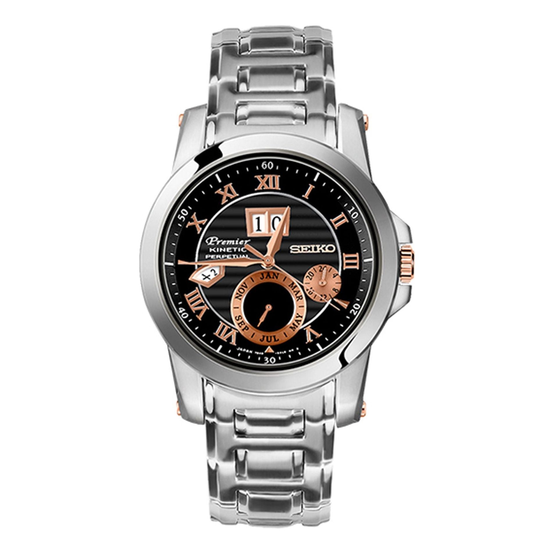 Men's SEIKO Business Casual Steel strip quartz Watch SNP062J1