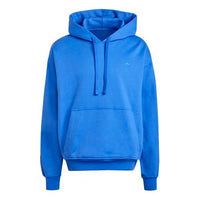 adidas originals Blue Version Series Solid Color Cotton hooded Pullover Sports H33459