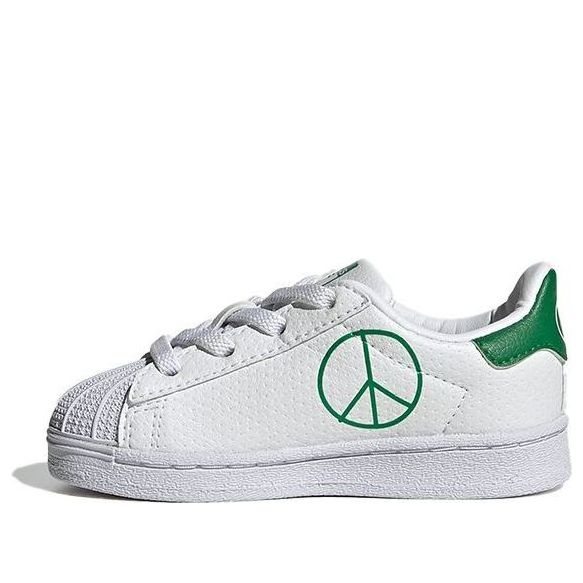 (TD) adidas originals Superstar 'White Green' FW1411