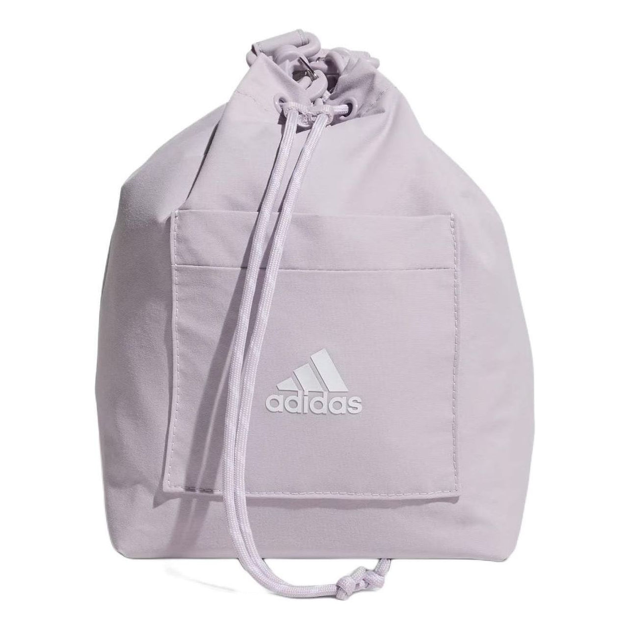 adidas Crossbody Drawstring Sport Casual Bag 'Purple' JJ2081