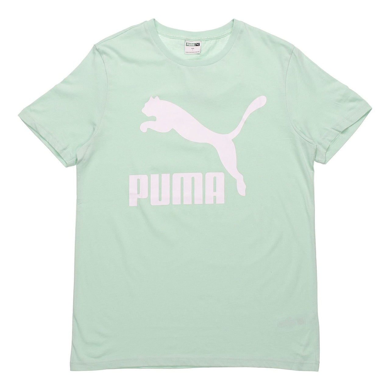 PUMA Classics Logo Short Sleeve TEE Green 596535-32