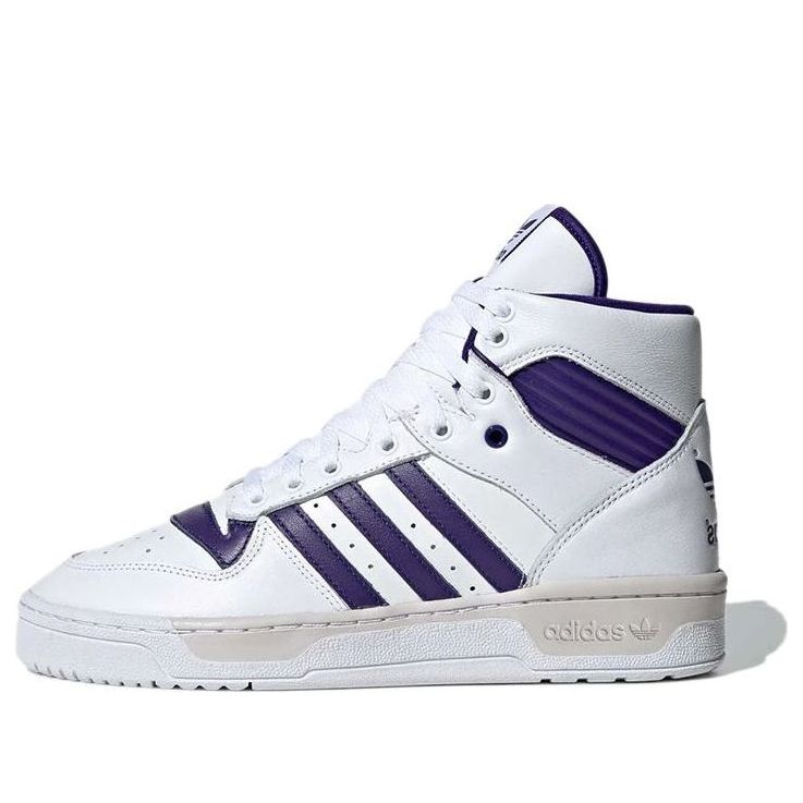 adidas Rivalry High 'White Purple' EE4973