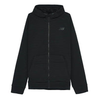 New Balance Slim Fit Hooded Jacket Asia Sizing 'Black' MJ93932-BK