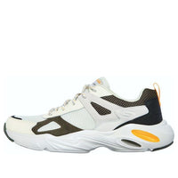 Skechers Stamina Airy Neurolock Low Top Running Shoes Cream 237235-OFWT